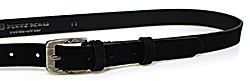 Dámský kožený opasek 25-172-S60 černý