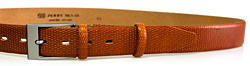 Pánský kožený společenský opasek s trnovou sponou 35-050-5-K43 hnědý